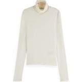 Scotch Soda Core Roll Up Neck Long Sleeve t-Shirt Dames t-Shirt