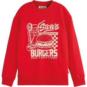 Scotch & Soda Regular-Fit Artwork Crewneck Jongens Trui