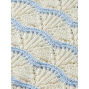 Scotch & Soda Stripe Boxy Pullover With Collar Meisjes Trui