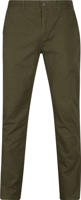 Core - Stuart Regular Slim Fit Chino - Stretch Cotton, kaki 301, 28W x 30L