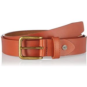 Scotch & Soda Klassieke leren riem voor heren, cognac 4218, M