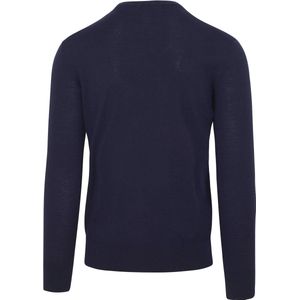 Scotch and Soda - Trui Wol Navy - Heren - Regular-fit