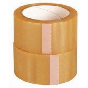 Kortpack - PP Hotmelt Tape - 48mm x 66mtr - Transparant - 36 rollen per verpakking - 25my dik - (020.0050)