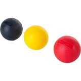 Pure2Improve Massage Ball (Pack van 3) - Zwart/Rood/Geel