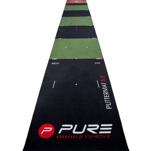 Pure2Improve Golf Putting Mat 65 x 500cm