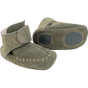 Lodger Babyschoenen maat 20 - Klittenband - Antislip - Suede - 15-18M - Groen