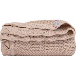 Lodger Baby dekentje beige 80x100 cm Dreamer Tribe Fancy