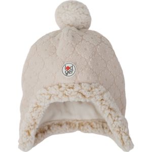 Lodger New born mutsje - Goede pasvorm - Fleece voering - 0-3M - Creme