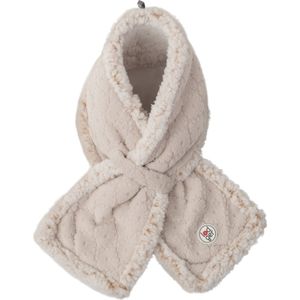 Lodger Fleece Baby Sjaal Muffler Folklore Fleece One size creme Zachte kwaliteit Handige lus