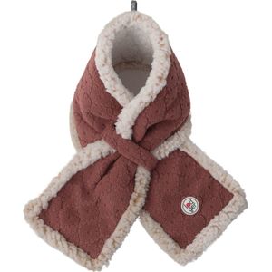 Lodger Fleece Baby Sjaal Muffler Folklore Fleece One size Donkerroze Zachte kwaliteit Handige lus