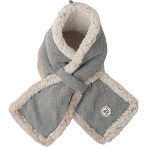 Lodger Fleece Baby Sjaal Muffler Folklore Fleece One size Grijs Zachte kwaliteit Handige lus