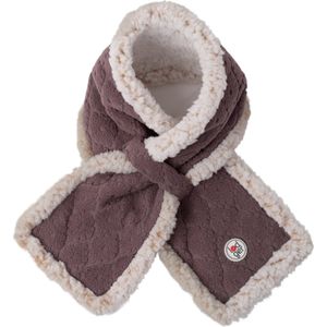 Lodger Fleece Baby Sjaal Muffler Folklore Fleece One size Paars Zachte kwaliteit Handige lus