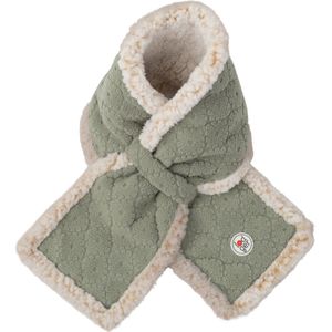 Lodger Fleece Baby Sjaal Muffler Folklore Fleece One size Groen Zachte kwaliteit Handige lus