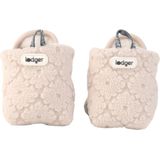 Lodger Babyslofjes winter - Blijven zitten - Fleece - 3-6M - Creme