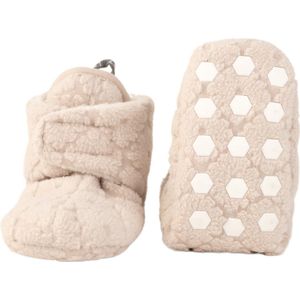 Lodger Babyslofjes Blijven zitten Fleece Creme