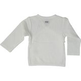 Lodger - Newborn overslag shirt - Creme - Biologisch katoen - Stretch