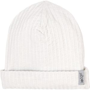 Babymuts Lodger Beanie Seersucker Cloud Dancer-0-6 maanden