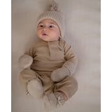 Lodger Wollen slofjes Beige Merinowol Blijven zitten