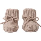 Lodger Wollen slofjes Beige Merinowol Blijven zitten