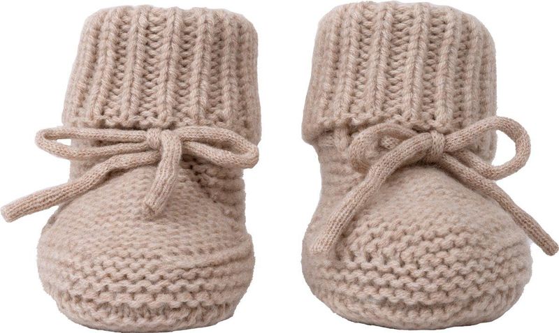 Lodger Wollen slofjes Beige Merinowol Blijven zitten