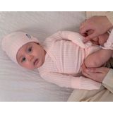 Rompertje Lodger Longsleeve Seersucker Tan