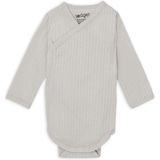 Lodger - Romper LS Seersucker - Rompertje - Steel