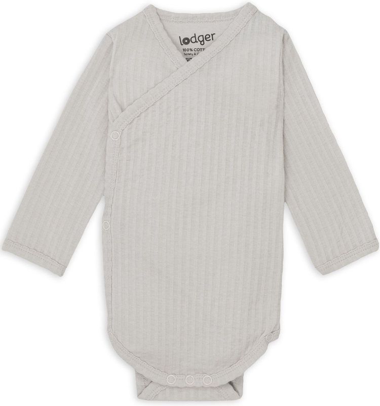 Lodger - Romper LS Seersucker - Rompertje - Steel