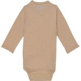 Lodger - Romper LS Seersucker - Rompertje - Beige