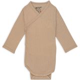 Lodger - Romper LS Seersucker - Rompertje - Beige