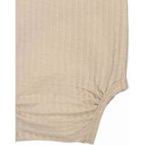 Lodger - Romper SS Seersucker - Rompertje - Birch - 100% Katoen