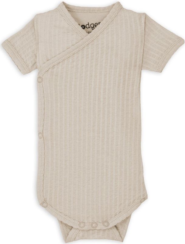 Lodger - Romper SS Seersucker - Rompertje - Birch - 100% Katoen