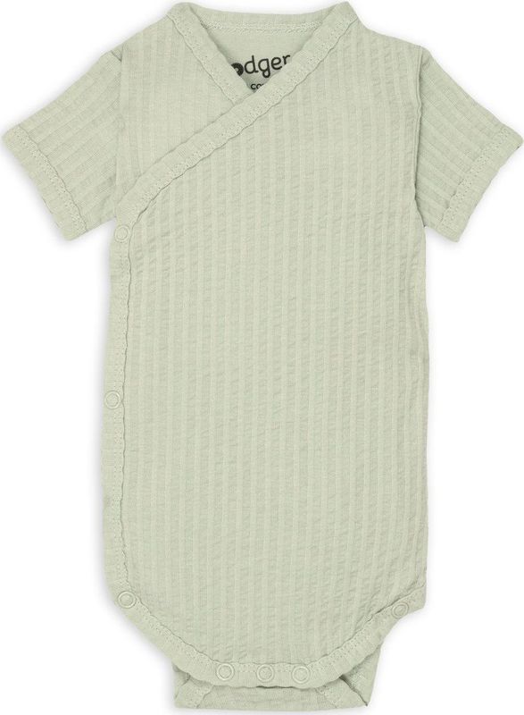 Lodger Romper met Overslag Seersucker Silk