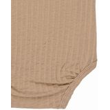 Lodger - Romper SS Seersucker - Romper - Beige - 100% Katoen