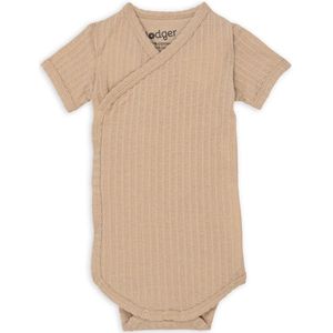 Lodger - Romper SS Seersucker - Romper - Beige - 100% Katoen