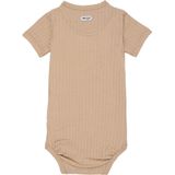 Rompertje Lodger Shortsleeve Seersucker Beige