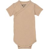 Rompertje Lodger Shortsleeve Seersucker Beige