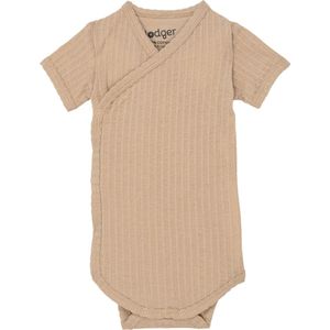 Rompertje Lodger Shortsleeve Seersucker Beige