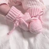 Lodger - Seersucker Slofjes - Beige - 100% Katoen - Drukknoop Sluiting