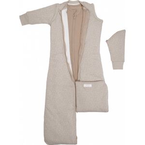 Lodger 4 seizoenen slaapzak Beige groeit mee past in autostoel 6m 3j
