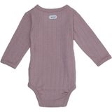 Lodger - Romper - Overslag - Bio Katoen - Lange Mouwen - Roze