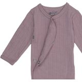 Lodger - Romper - Overslag - Bio Katoen - Lange Mouwen - Roze