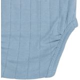 Lodger - Solid Overslagromper - Blauw - Katoen