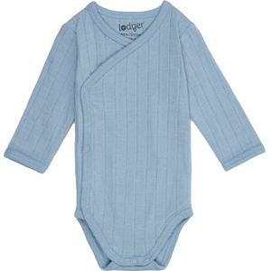 Lodger - Solid Overslagromper - Blue Fogg - 100% Katoen