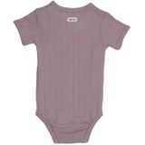 Lodger - Solid Overslagromper - Korte Mouw - Rose