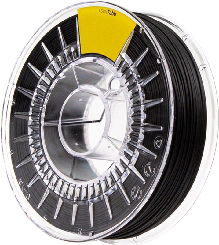 ColorFabb - PA-CF Low Warp Filament - Mat Zwart - 1,75 mm - 0,7 kg