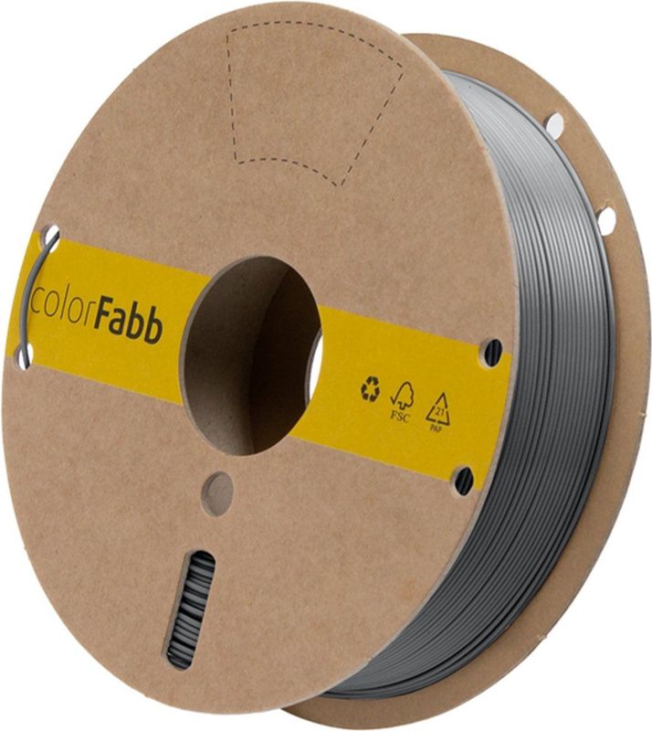 colorFabb - PETG Economy Filament - Donkergrijs - 2,85 mm - 2,2 kg