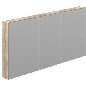 Thebalux - D - Spiegelkast - 90x70 en 50x70 - 3 Deuren - Indirecte LED