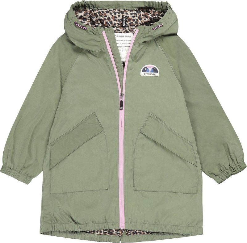 Tumble 'N Dry - Valencia - Jas - Olijfgroen - 100% Polyester