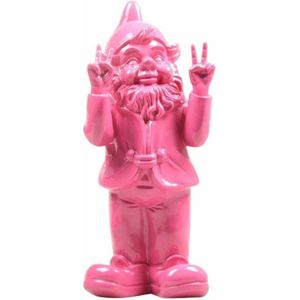 Tuinkabouter Peace Roze