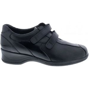Xsensible - Stretchwalker - Sneaker - Zwart - Leer